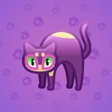 Scared Cat #7086