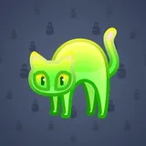 Scared Cat #7112