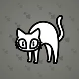 Scared Cat #7117 Scared Cat #7117