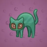 Scared Cat #7130