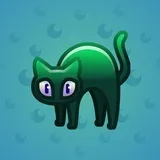 Scared Cat #7176