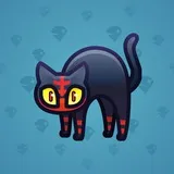 Scared Cat #7287