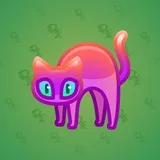 Scared Cat #7292