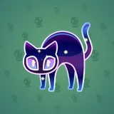 Scared Cat #7324