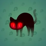 Scared Cat #7342 Scared Cat #7342