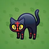 Scared Cat #7398