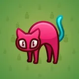 Scared Cat #7401