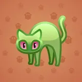 Scared Cat #7452