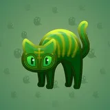 Scared Cat #7508