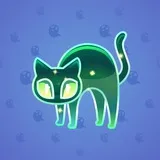 Scared Cat #7566