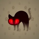 Scared Cat #7570