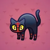 Scared Cat #7580