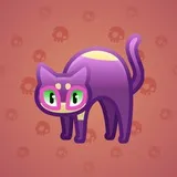 Scared Cat #7603