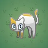 Scared Cat #7605