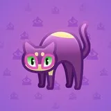 Scared Cat #7622