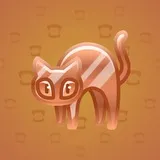 Scared Cat #7677