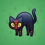 Scared Cat #7683