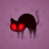 Scared Cat #7691