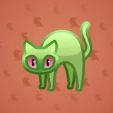 Scared Cat #7794