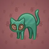Scared Cat #7830