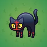 Scared Cat #7869 Scared Cat #7869