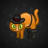 Scared Cat #7969