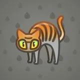 Scared Cat #8028