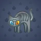 Scared Cat #8062
