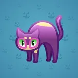 Scared Cat #8080