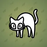 Scared Cat #8290 Scared Cat #8290