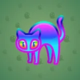 Scared Cat #8309 Scared Cat #8309