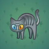 Scared Cat #8395