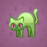Scared Cat #8407 Scared Cat #8407