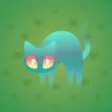 Scared Cat #8536