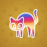 Scared Cat #8579