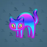 Scared Cat #8666 Scared Cat #8666