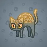 Scared Cat #8773