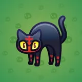 Scared Cat #8828 Scared Cat #8828