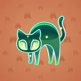 Scared Cat #8909