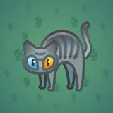 Scared Cat #8919