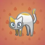 Scared Cat #8950