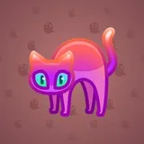 Scared Cat #8957