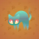 Scared Cat #9044 Scared Cat #9044