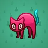 Scared Cat #9111 Scared Cat #9111