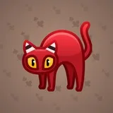 Scared Cat #9143