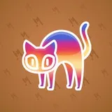 Scared Cat #9177 Scared Cat #9177