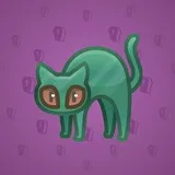 Scared Cat #9184