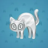 Scared Cat #9187