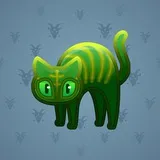 Scared Cat #9230