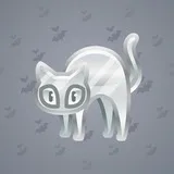Scared Cat #9244 Scared Cat #9244